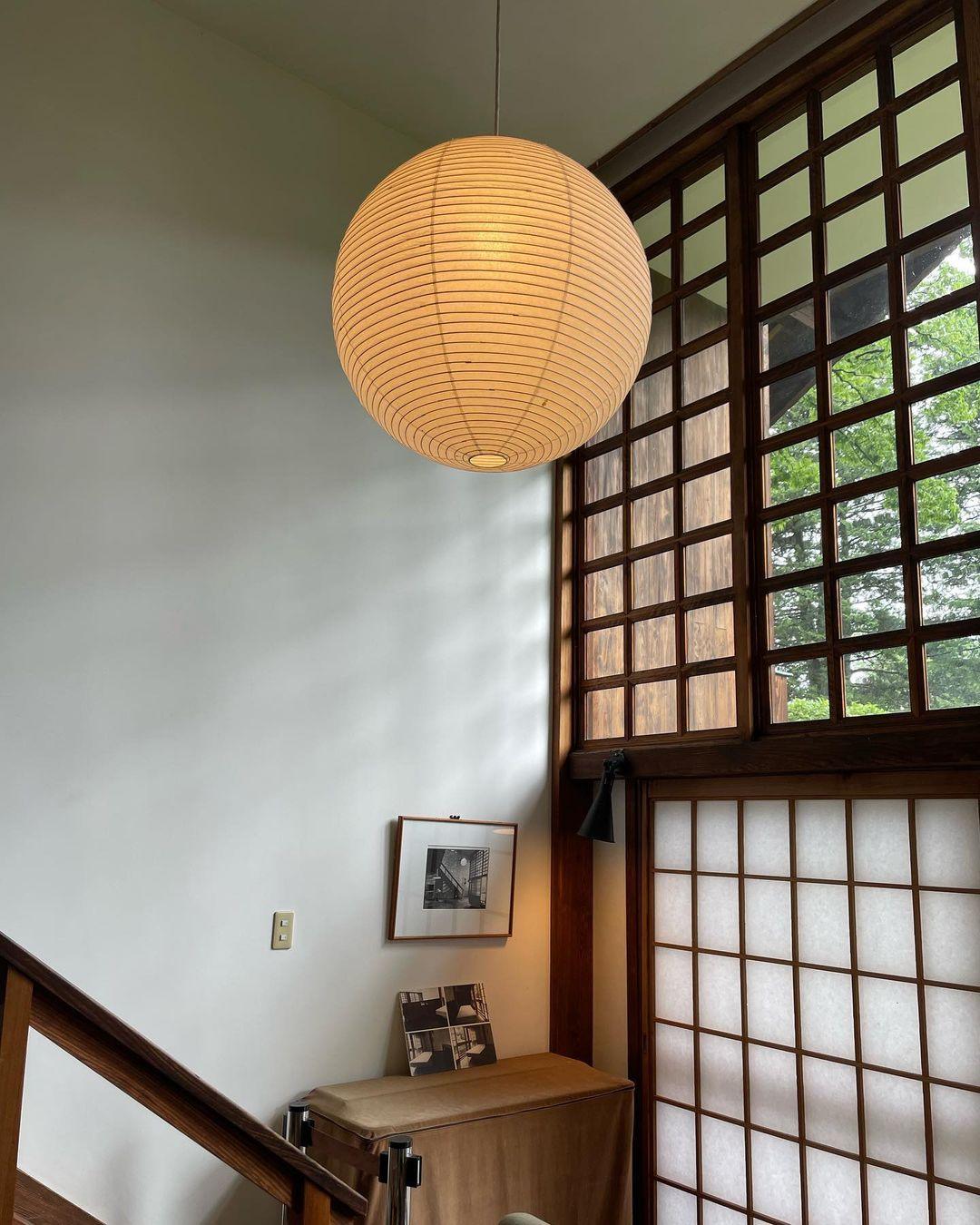 Washi Paper A Pendant Lamp - view 36