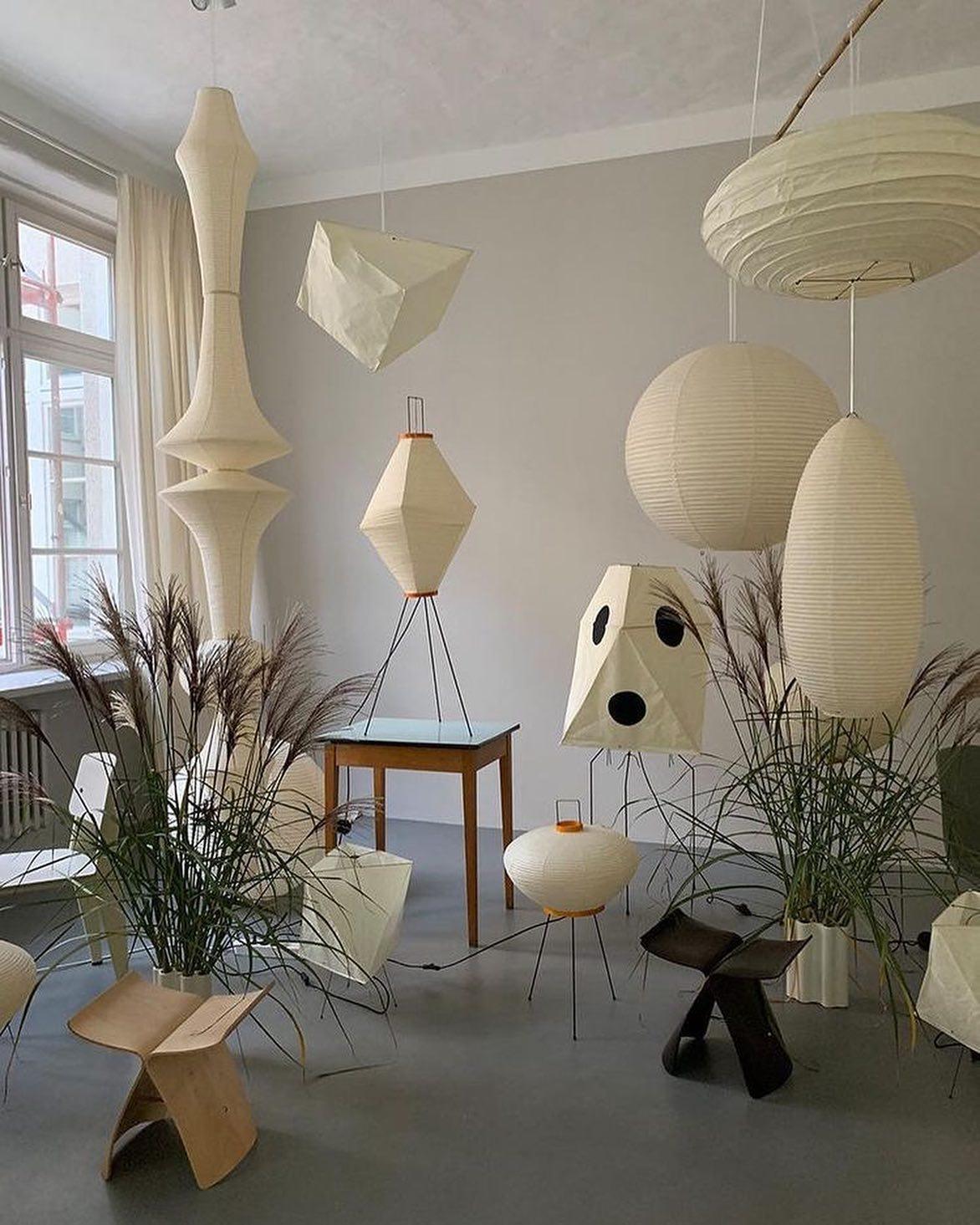 Washi Paper E Pendant Light - view 15