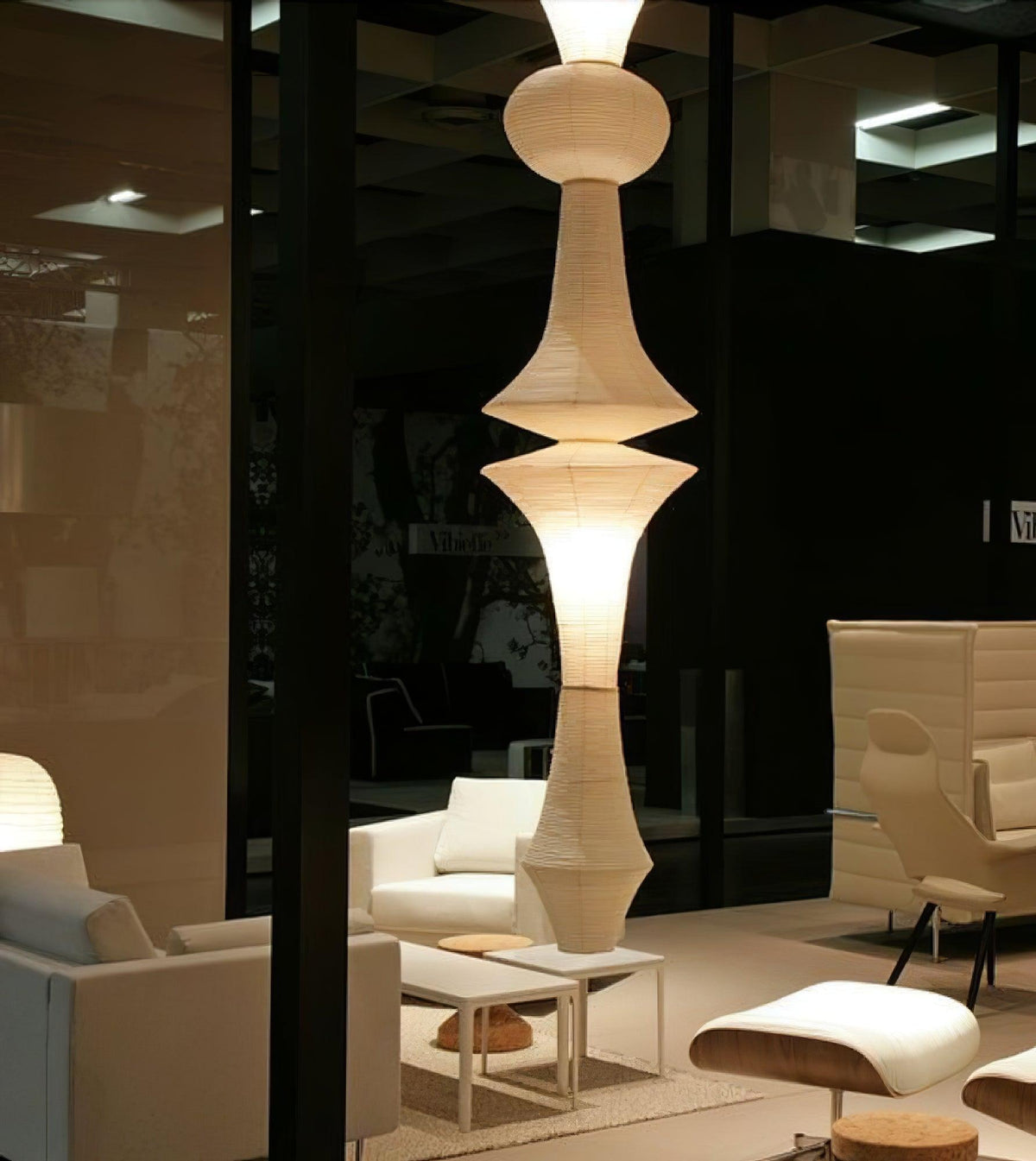 Washi Paper E Pendant Light - view 6