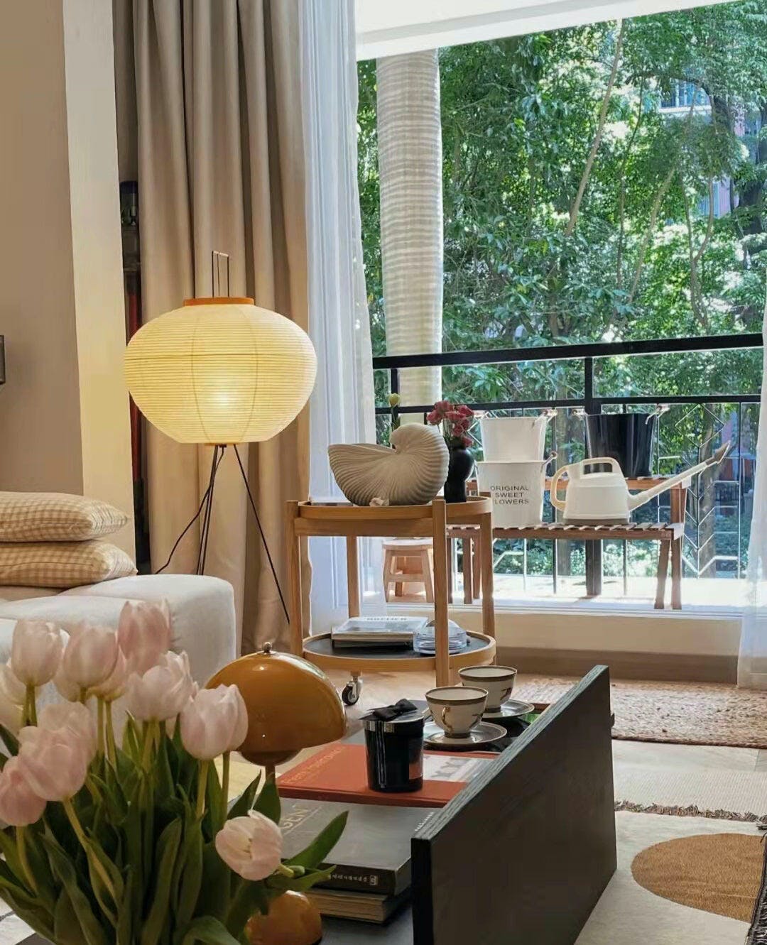Rice Paper Floor Lamp - view 79