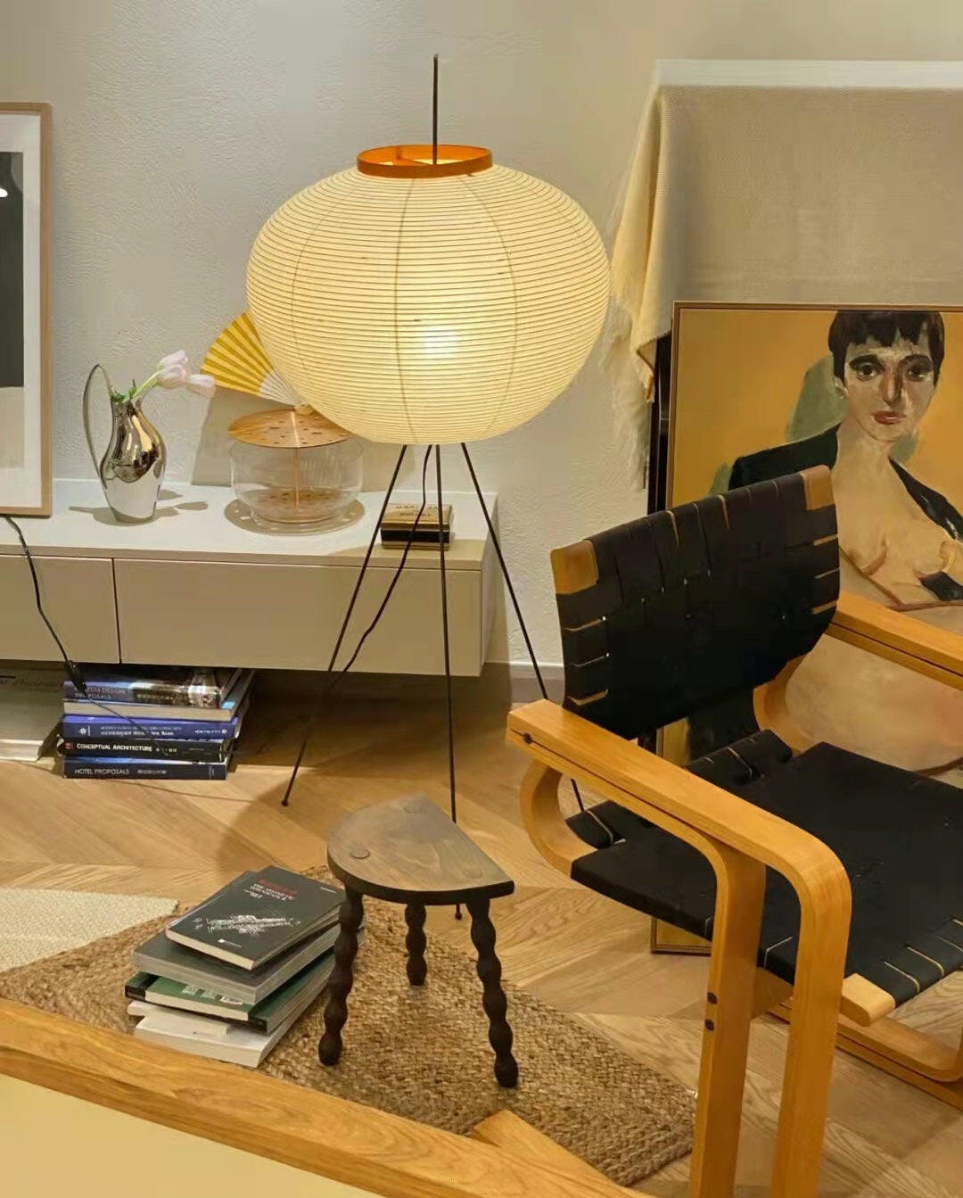Rice Paper Floor Lamp - view 13