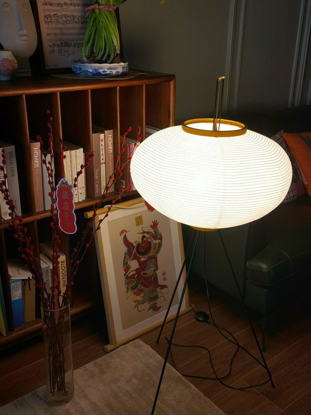 Rice Paper Floor Lamp - view 11