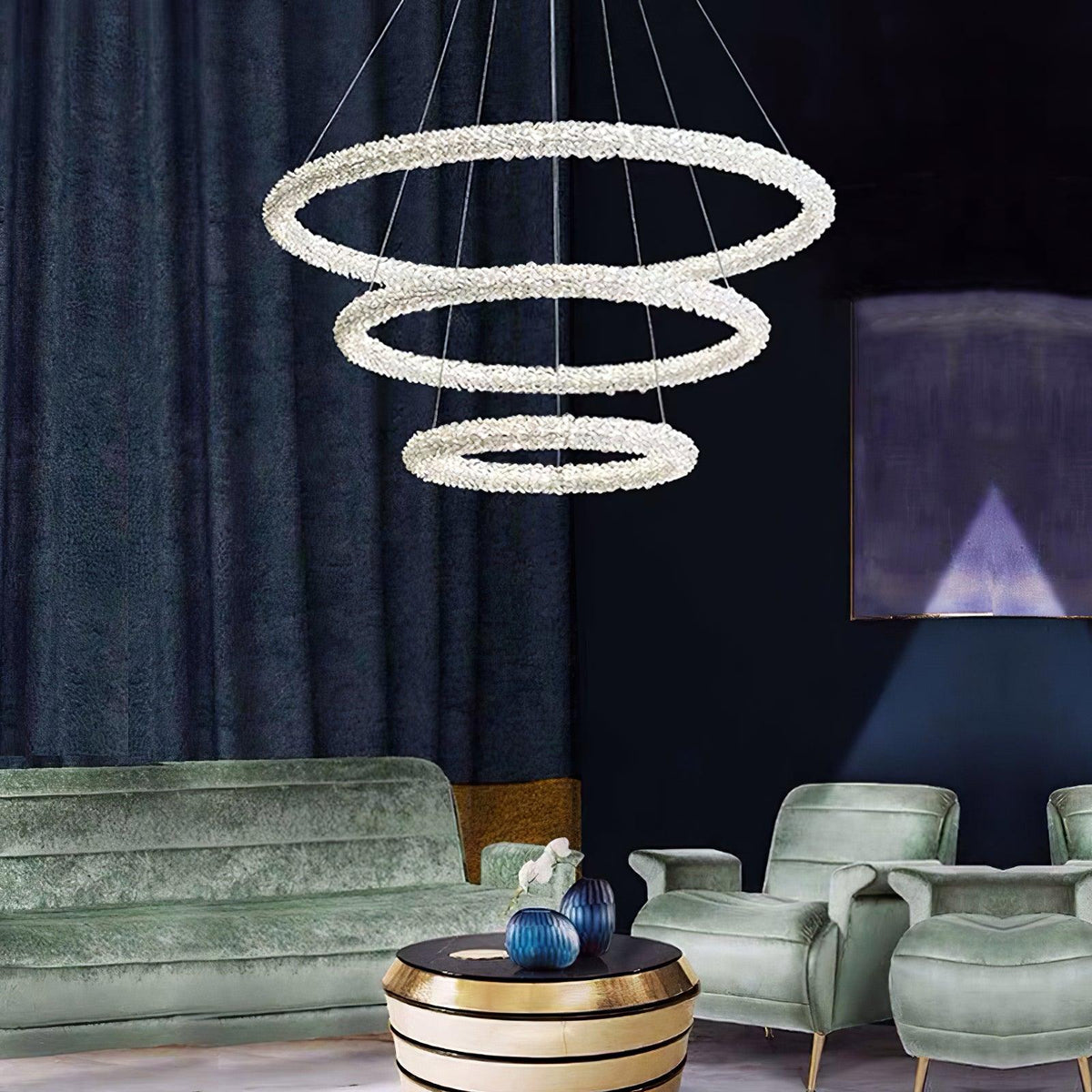 Ring Crystal Chandeliers - view 6