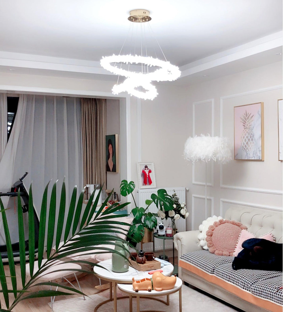 Ring Crystal Chandeliers - view 10
