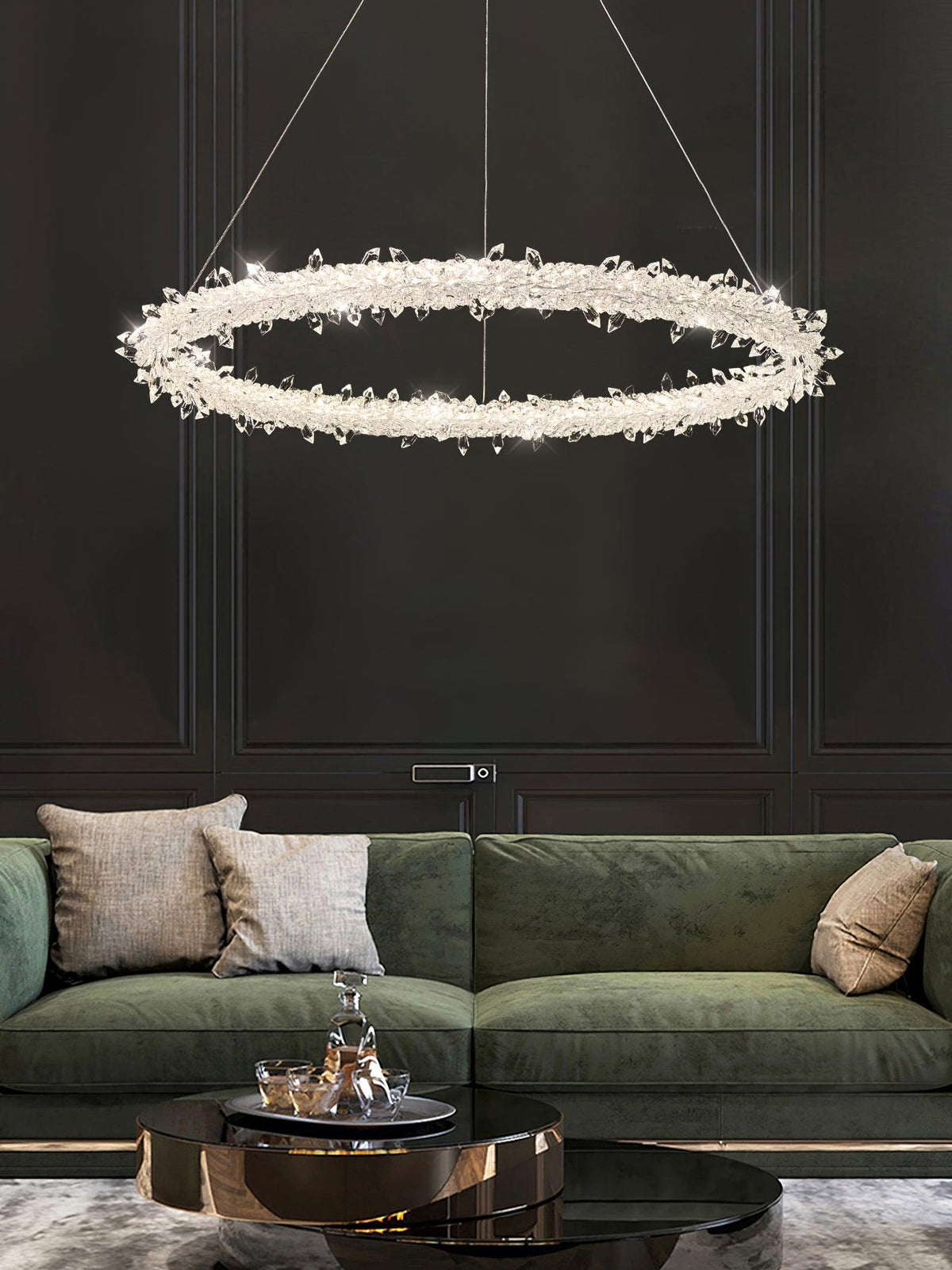Ring Crystal Chandeliers - view 21