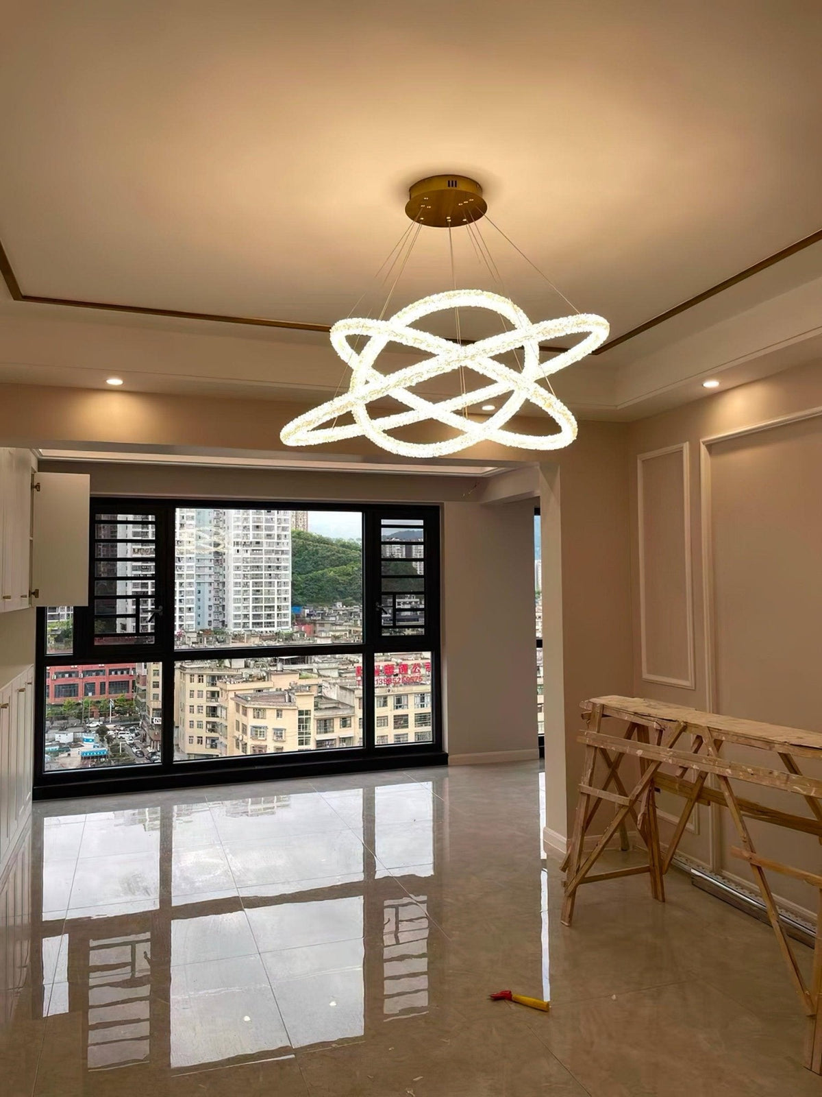 Ring Crystal Chandeliers - view 25