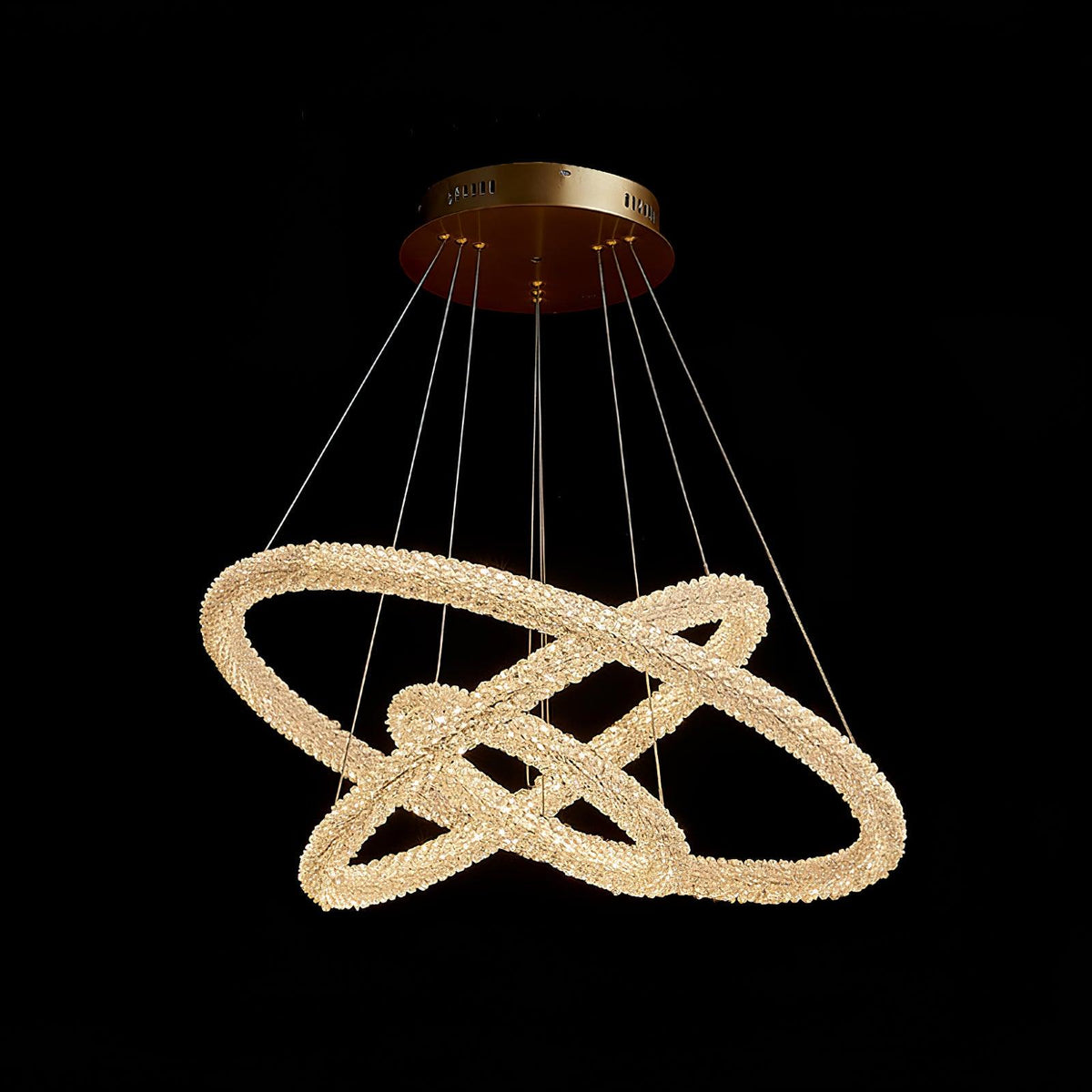 Ring Crystal Chandeliers - view 38