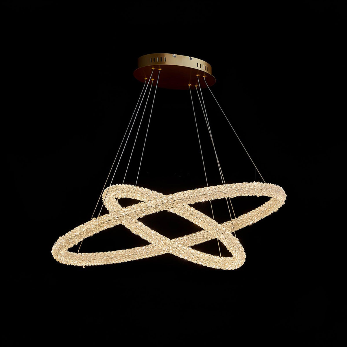 Ring Crystal Chandeliers - view 37