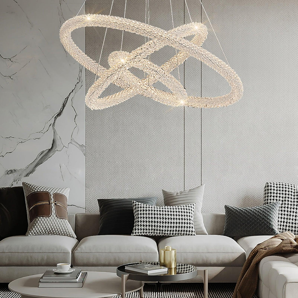 Ring Crystal Chandeliers - view 2