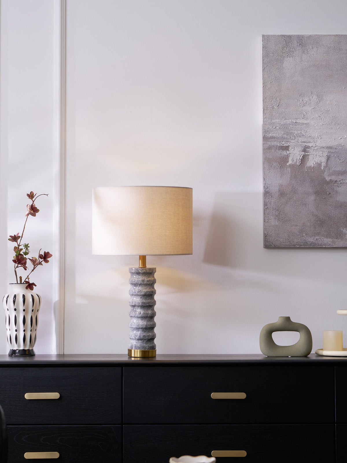 Rivara Stone Table Lamp
