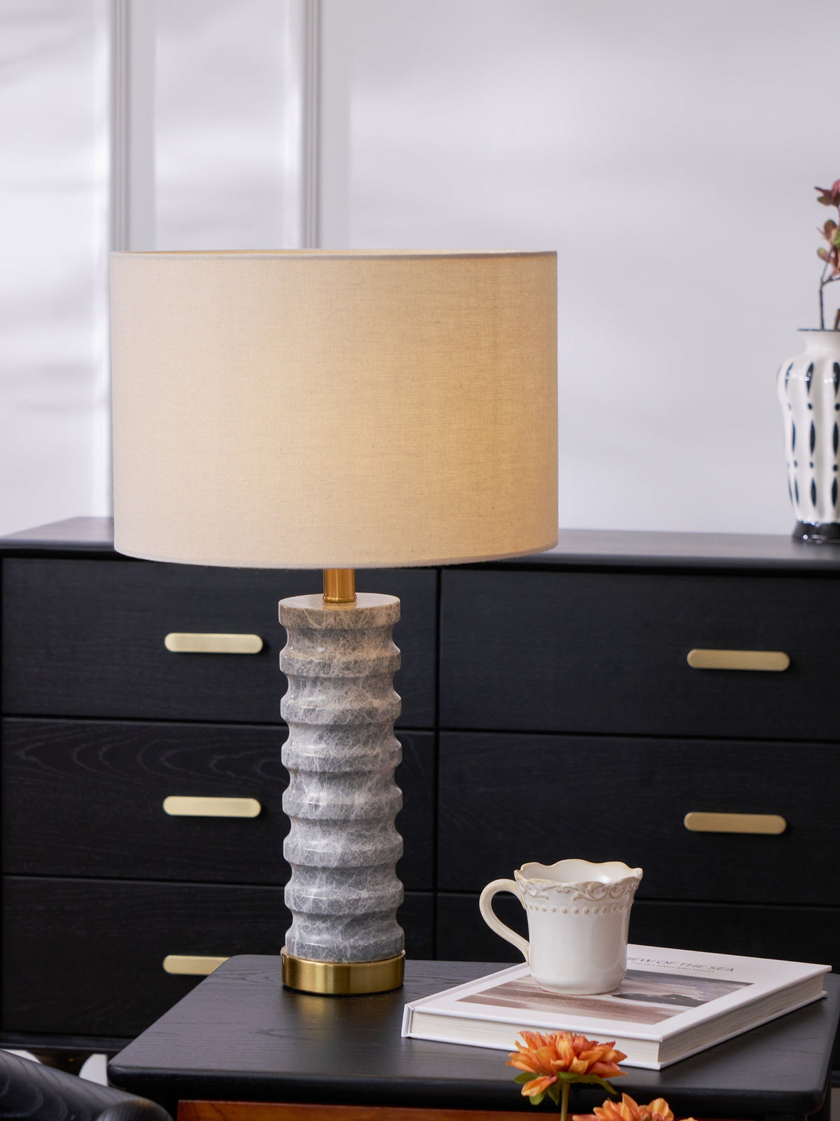 Rivara Stone Table Lamp