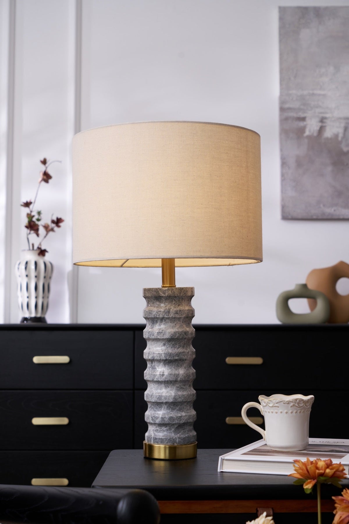 Rivara Stone Table Lamp