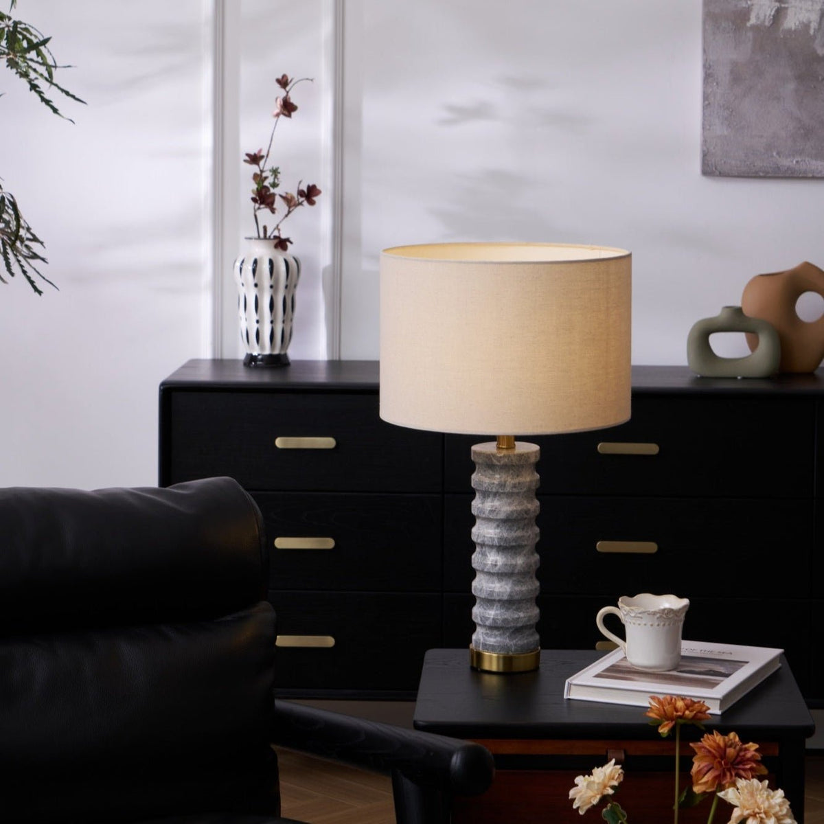 Rivara Stone Table Lamp