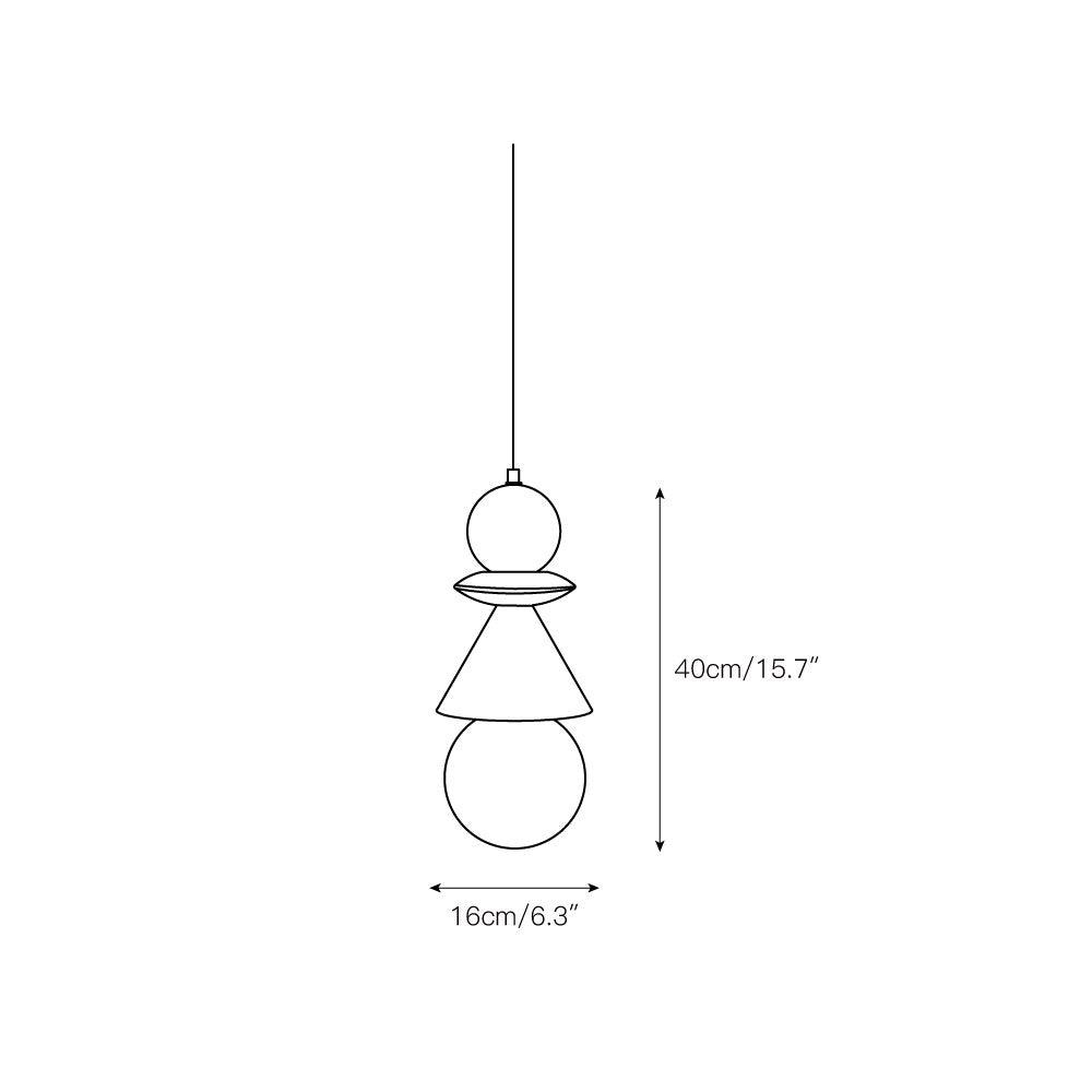 Rook Pendant Lamp - view 3