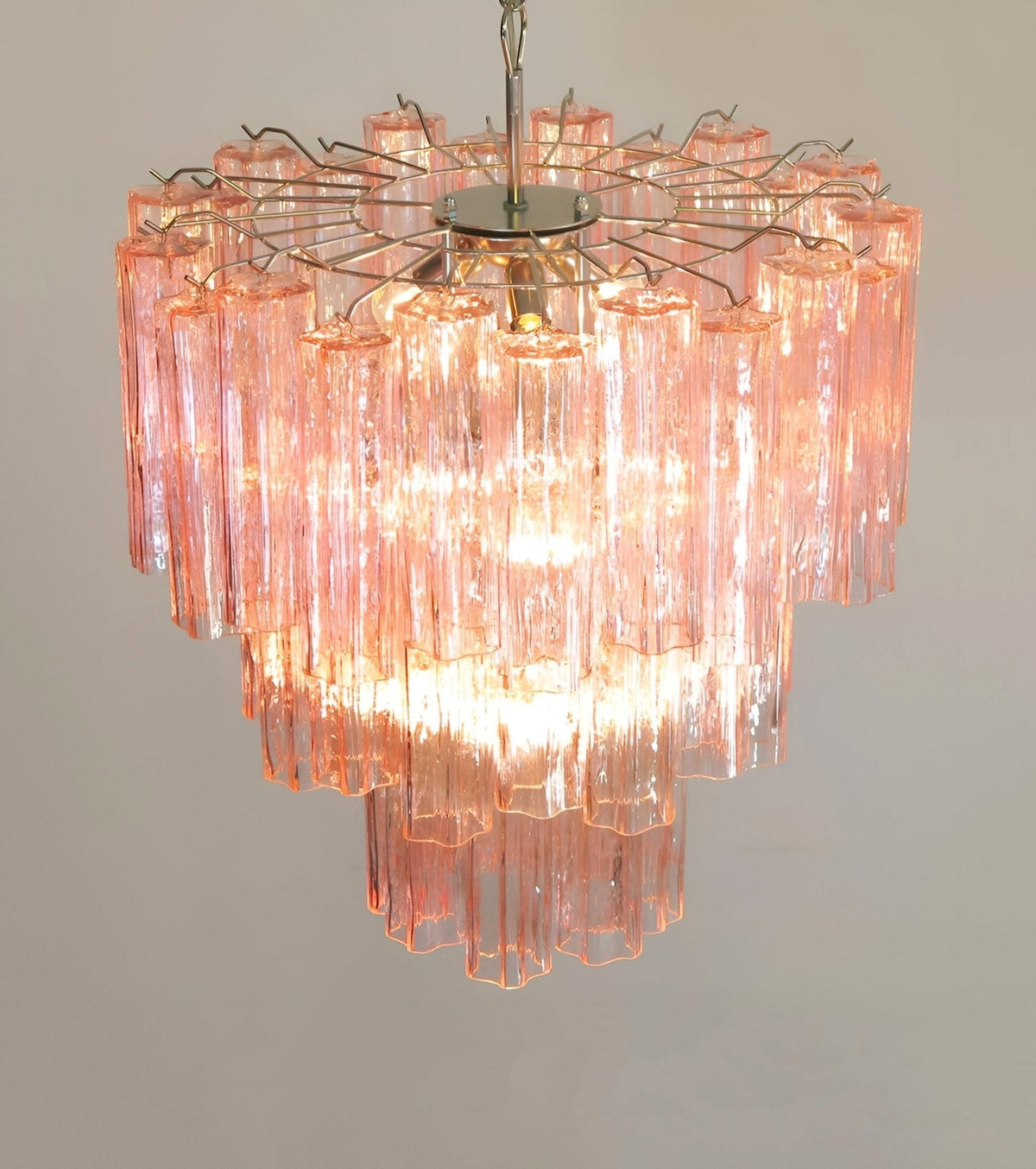 Rose Murano Glass Chandelier