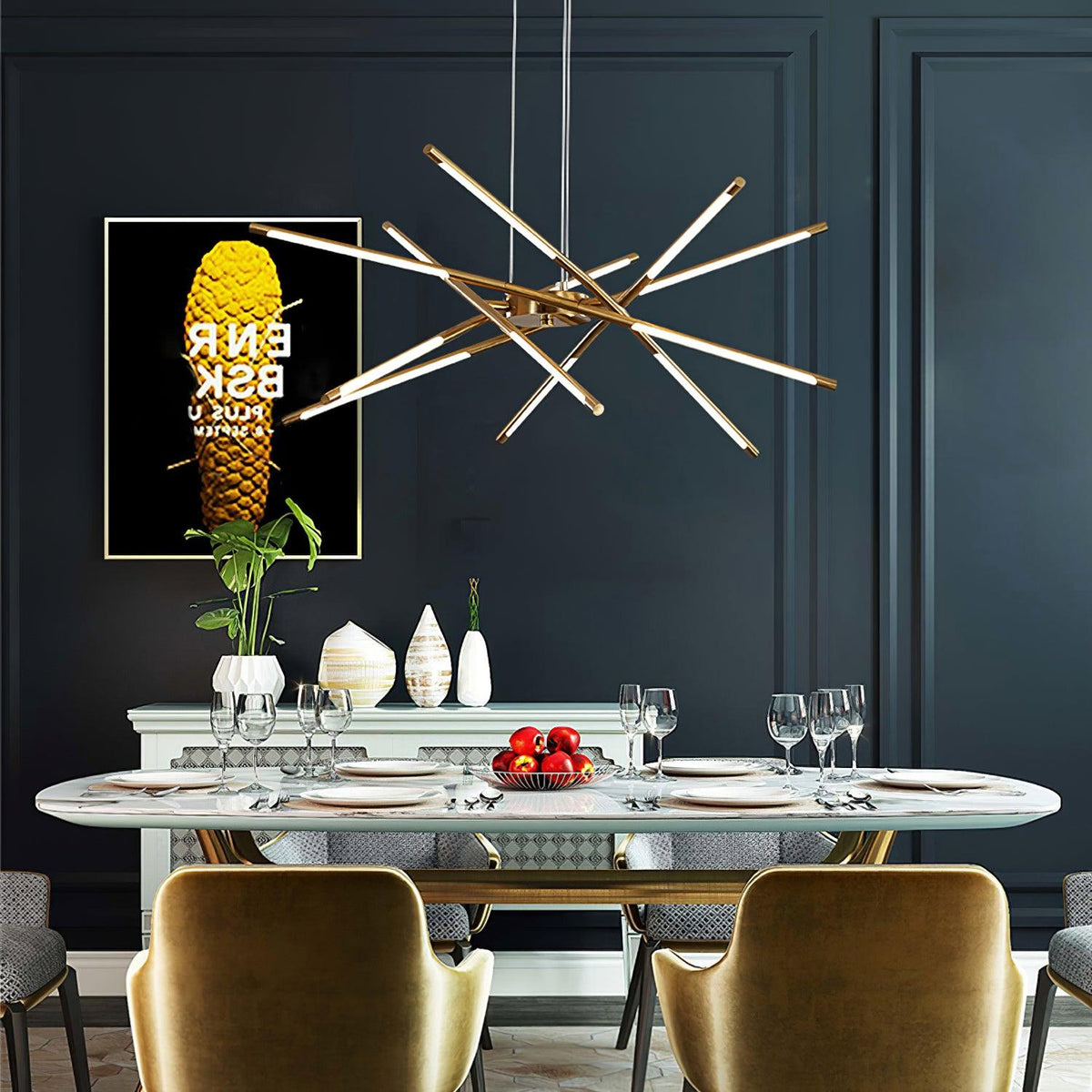 Rotatable LED Chandelier - view 4