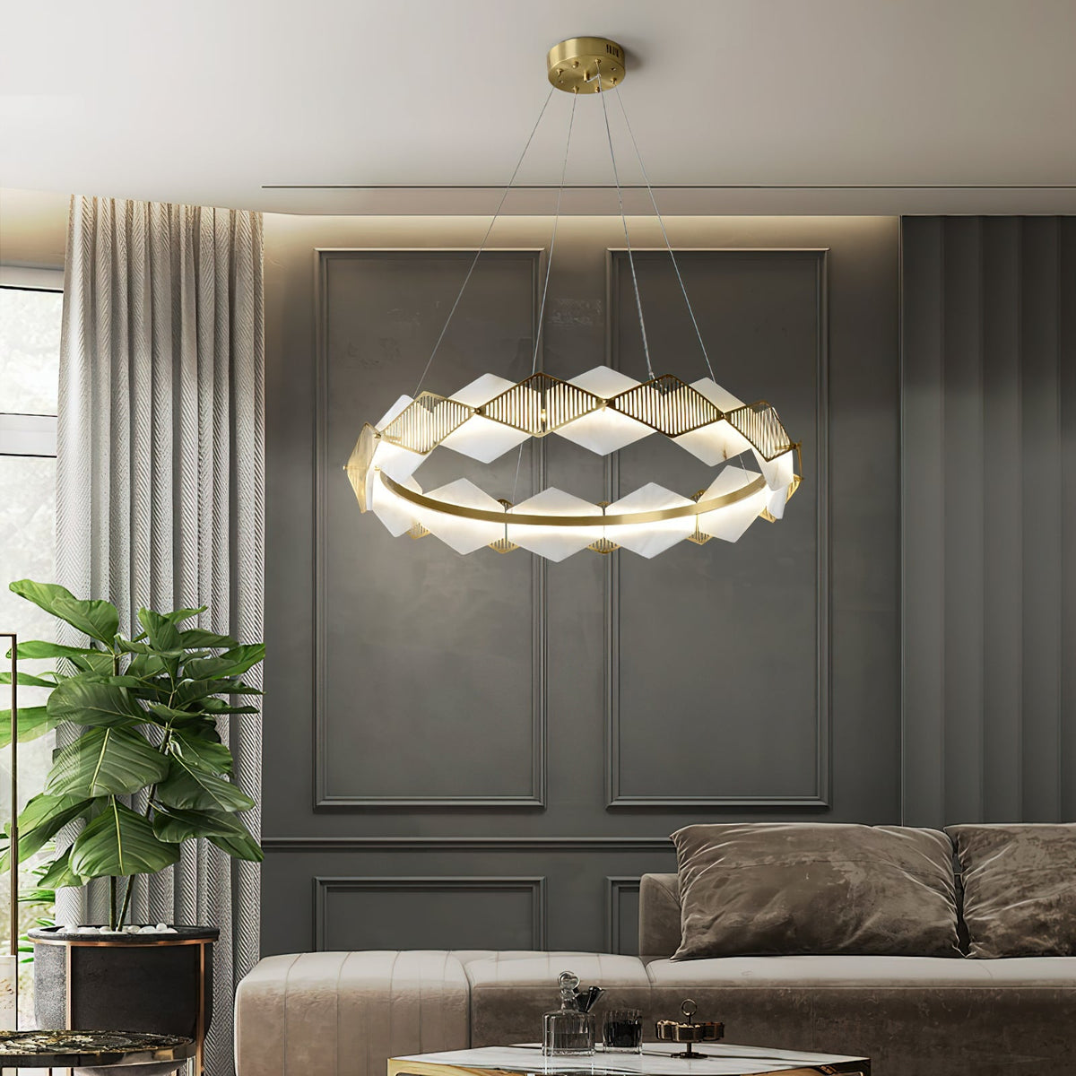 Rote LED Chandelier - view 4
