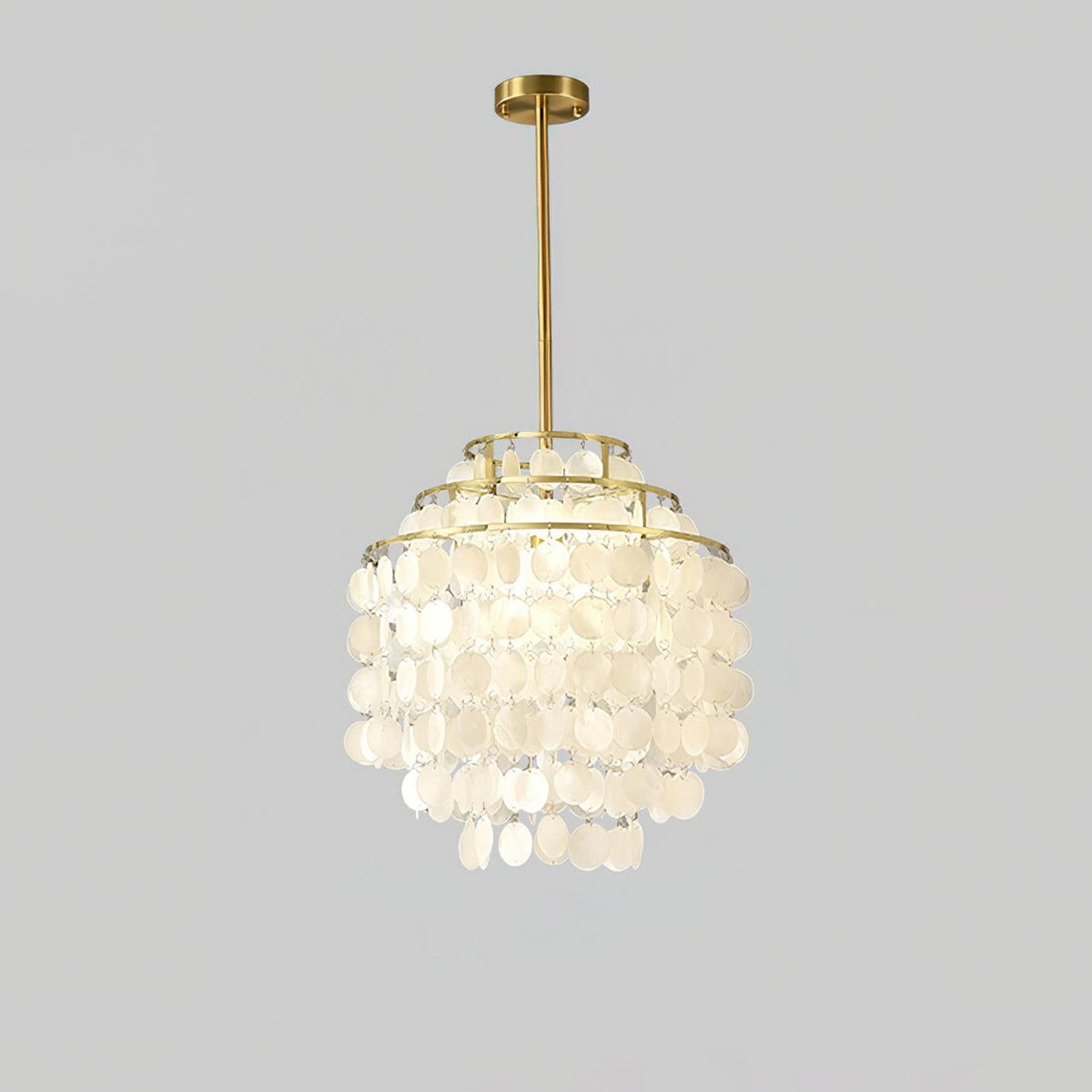 Round Shell Chandelier B - view 25