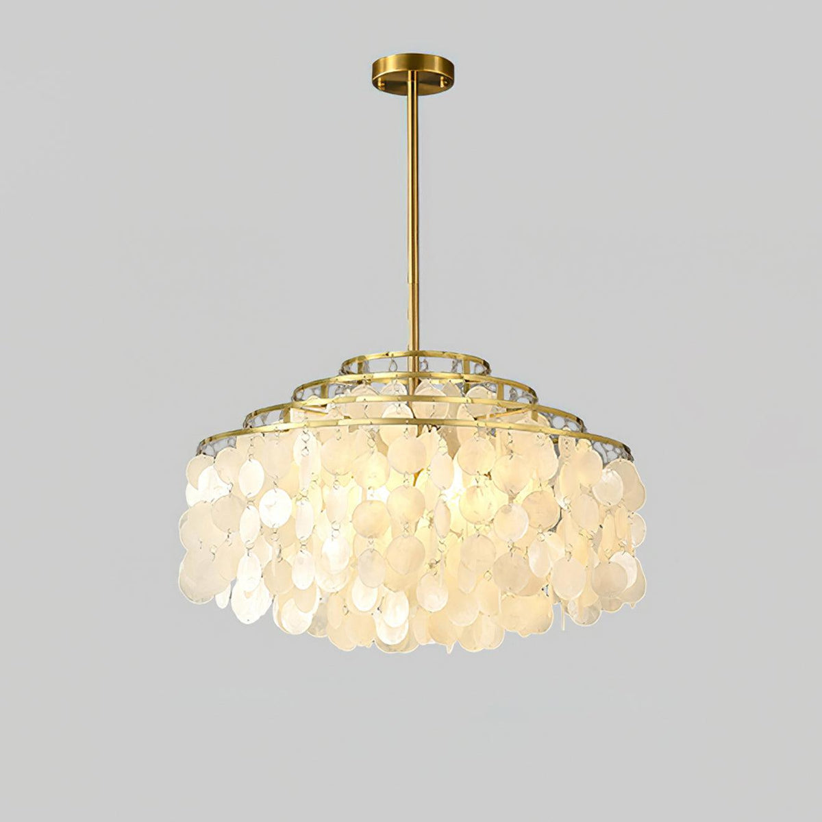 Round Shell Chandelier B - view 27