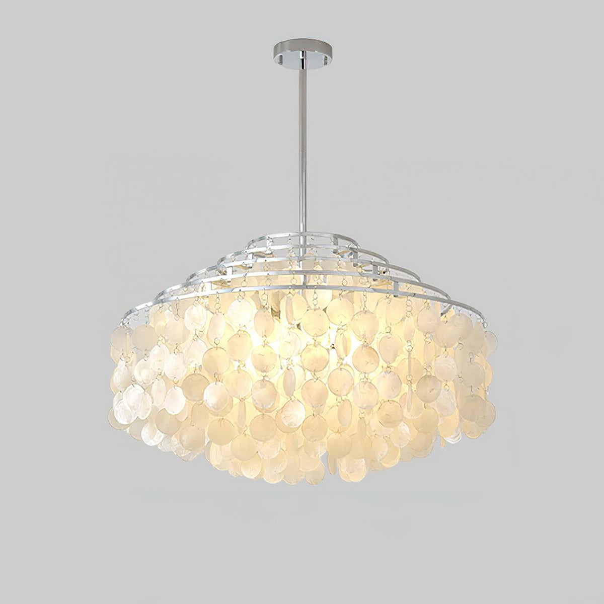 Round Shell Chandelier B - view 28