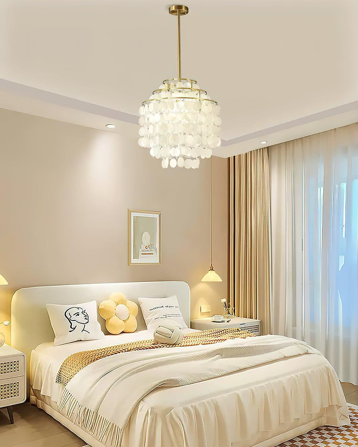 Round Shell Chandelier B - view 13