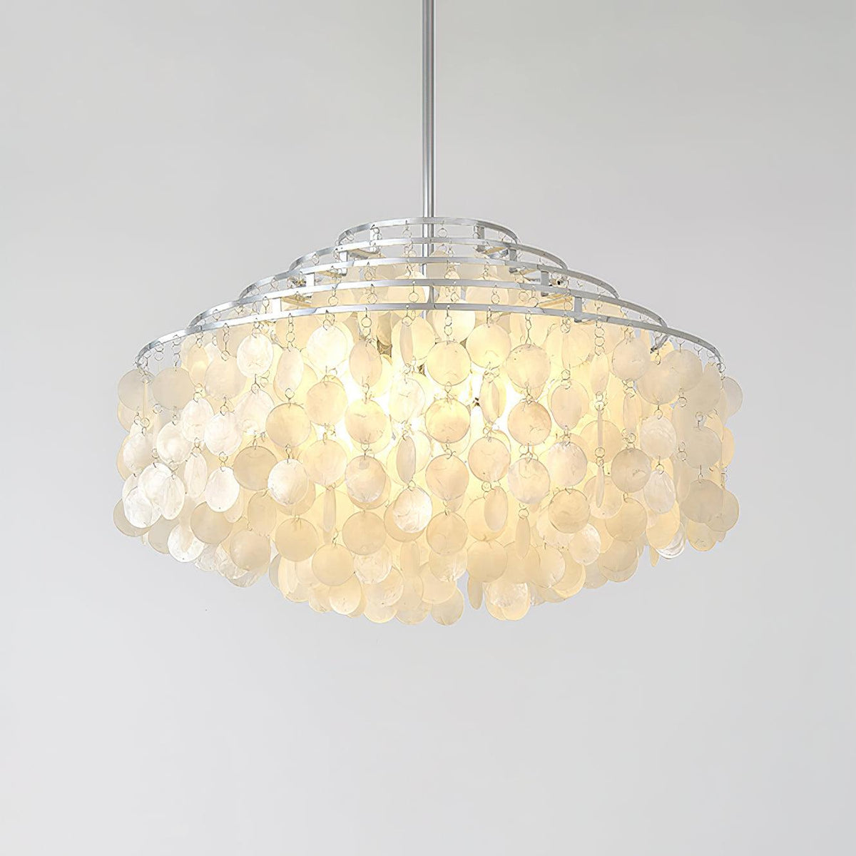 Round Shell Chandelier B - view 21