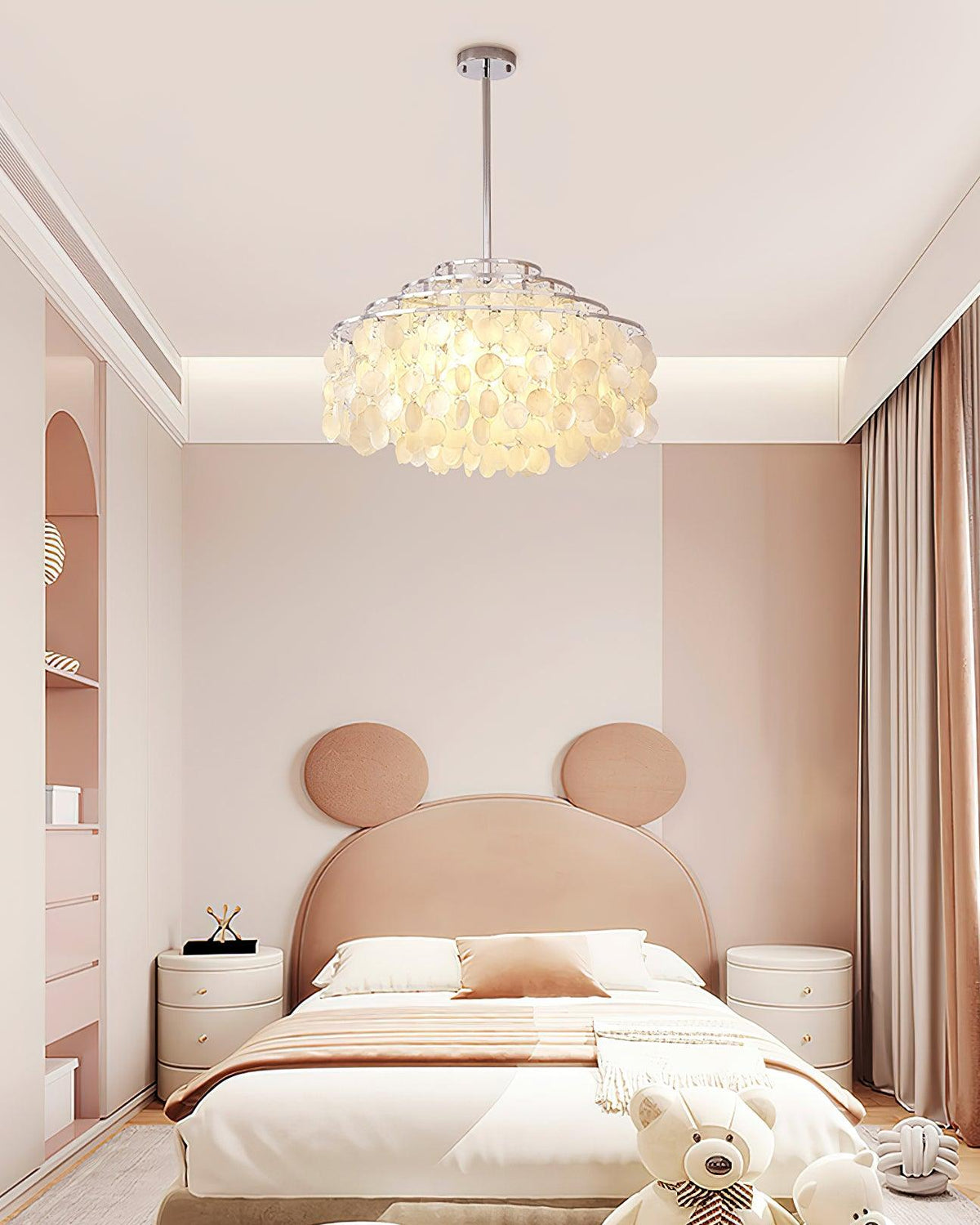 Round Shell Chandelier B - view 5