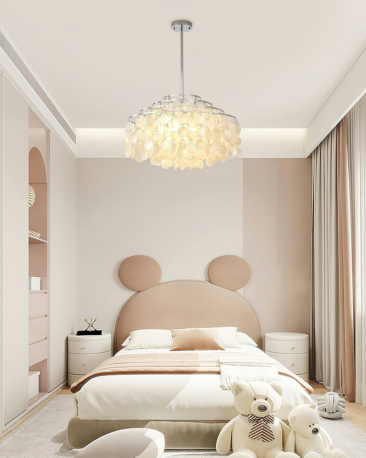 Round Shell Chandelier B - view 14