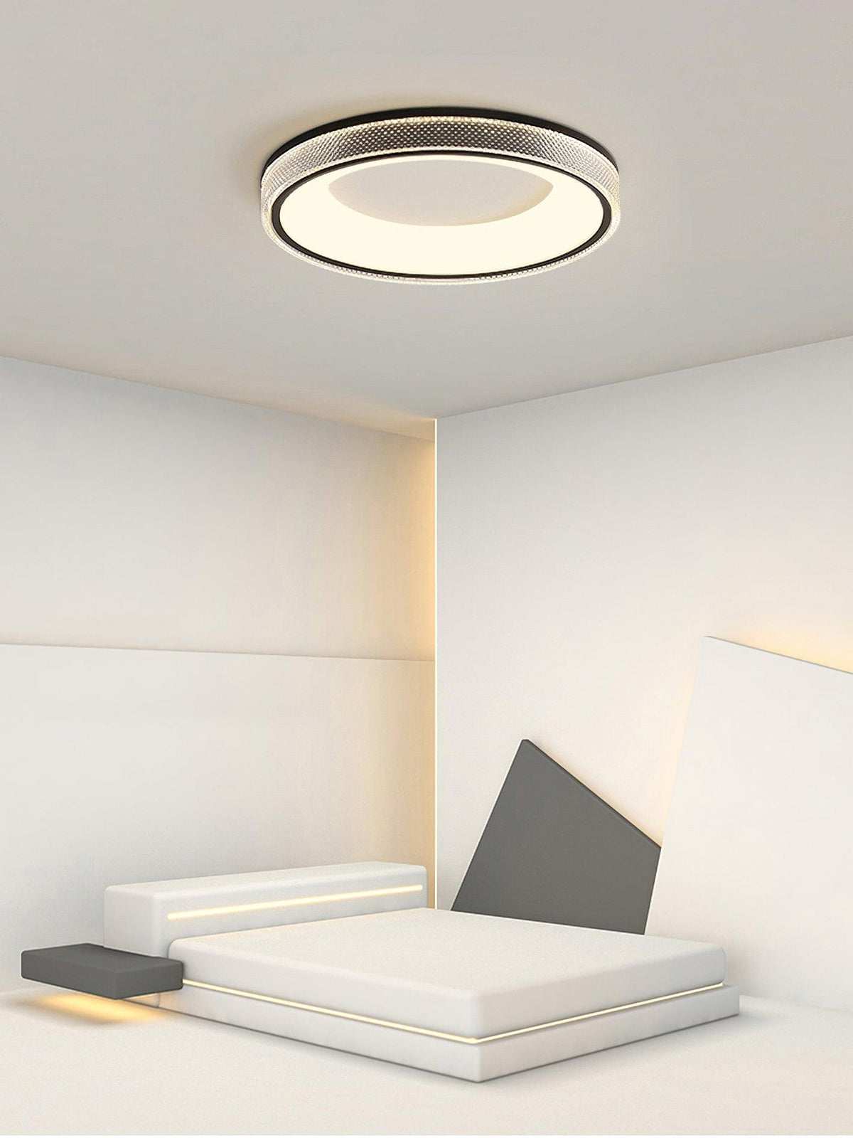 Round Shape Flush Ceiling Light