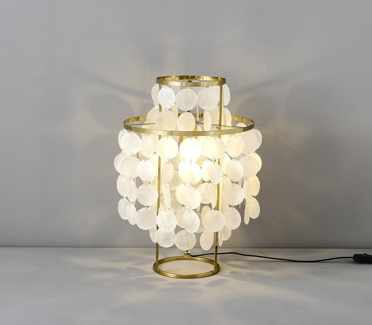 Round Shell Table Lamp - view 7