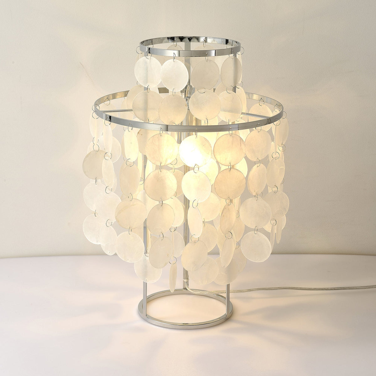 Round Shell Table Lamp - view 3