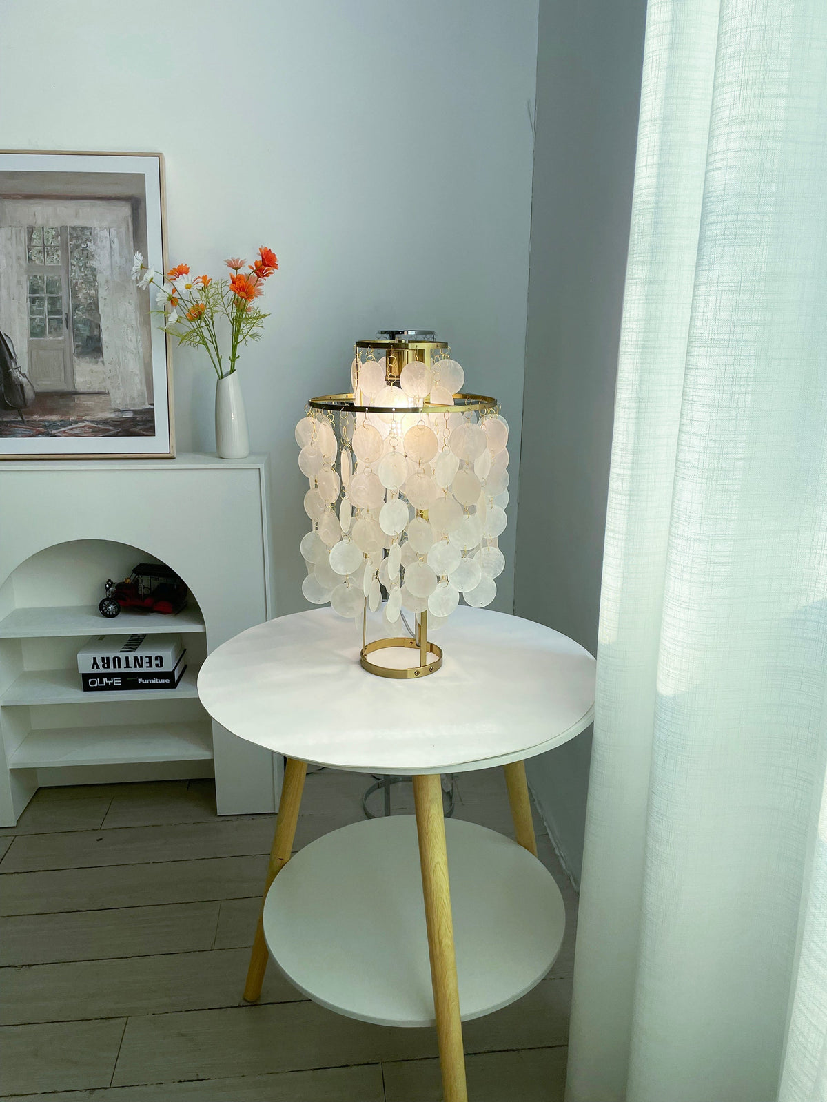 Round Shell Table Lamp - view 45