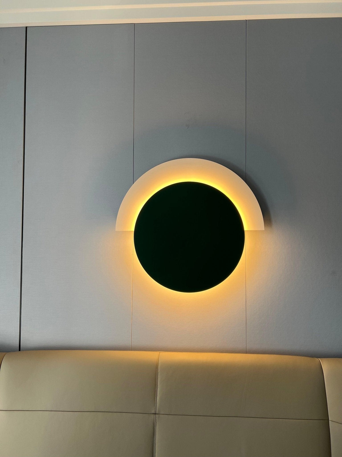 Rounded Abstract Art Sconce - view 17