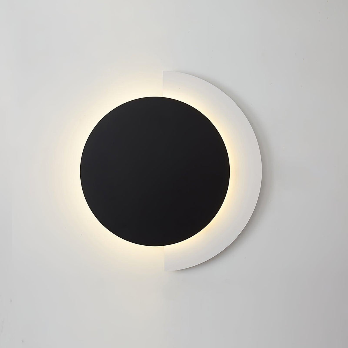 Rounded Abstract Art Sconce - view 3