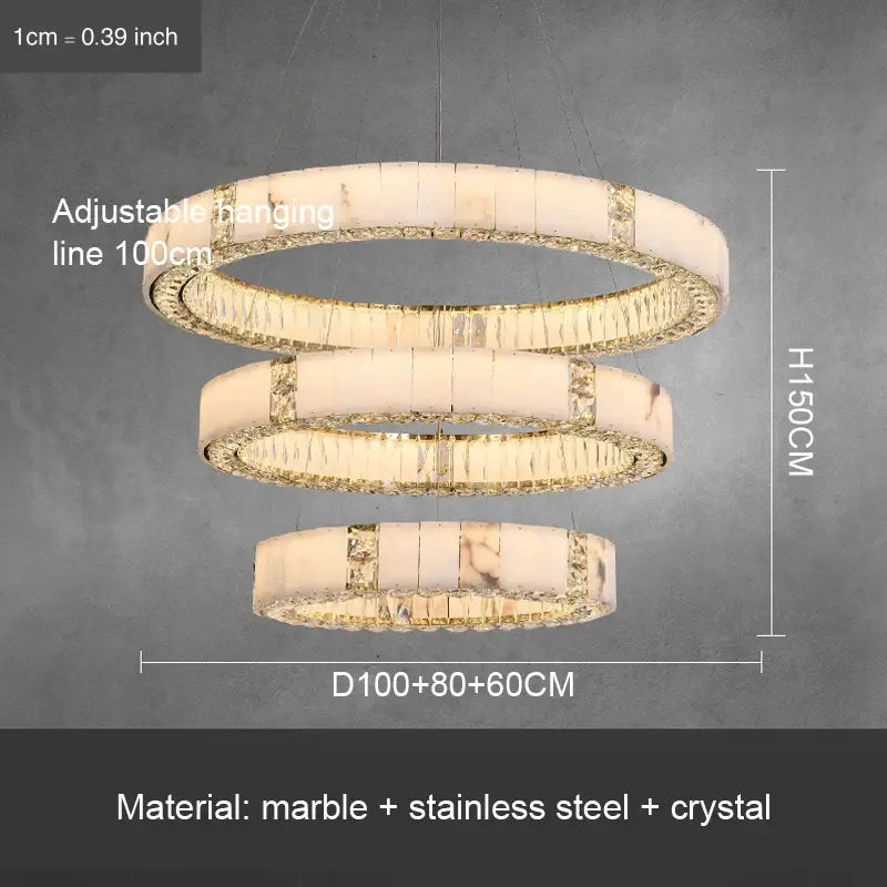 Edes Modern Chandelier - view 7