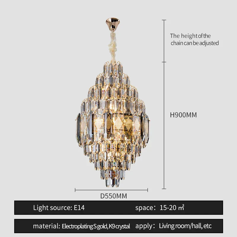 Lazzo Contemporary Chandelier - view 9