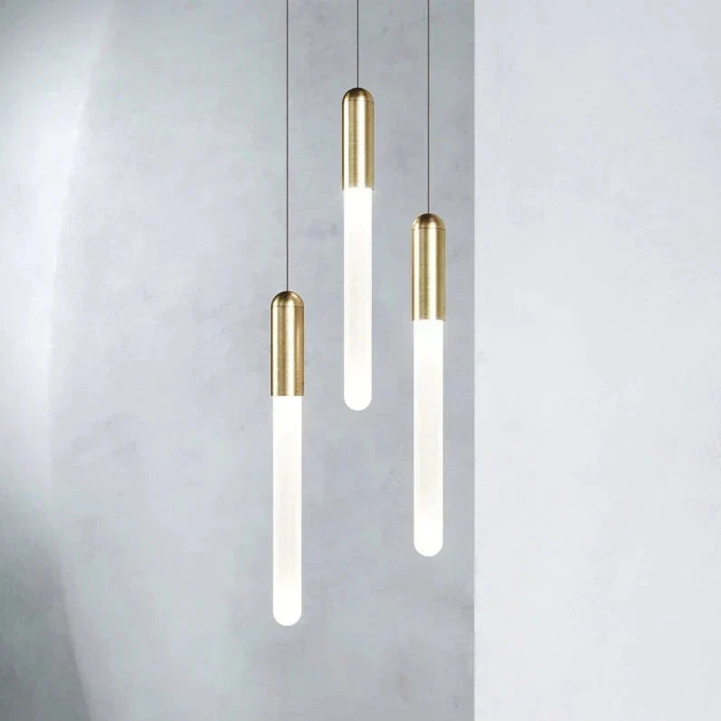 Villa Forci Duplex Staircase Foyer Chandelier, Gold - view 4