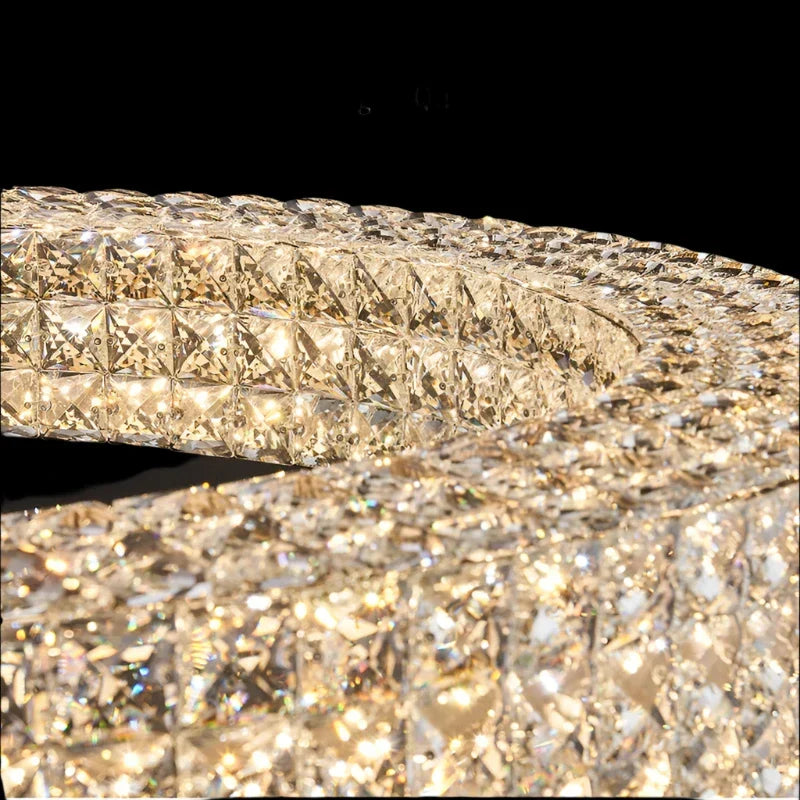 Bacci Crystal Ceiling Light Fixture - view 8