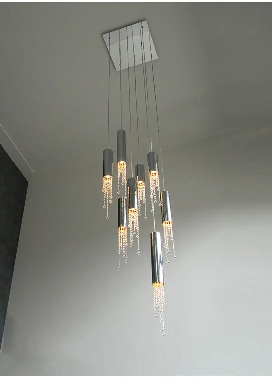 Canali Modern Crystal Pendant Chandelier - view 3