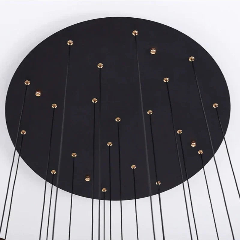Multi Pendant Modern Foyer Chandelier - view 6