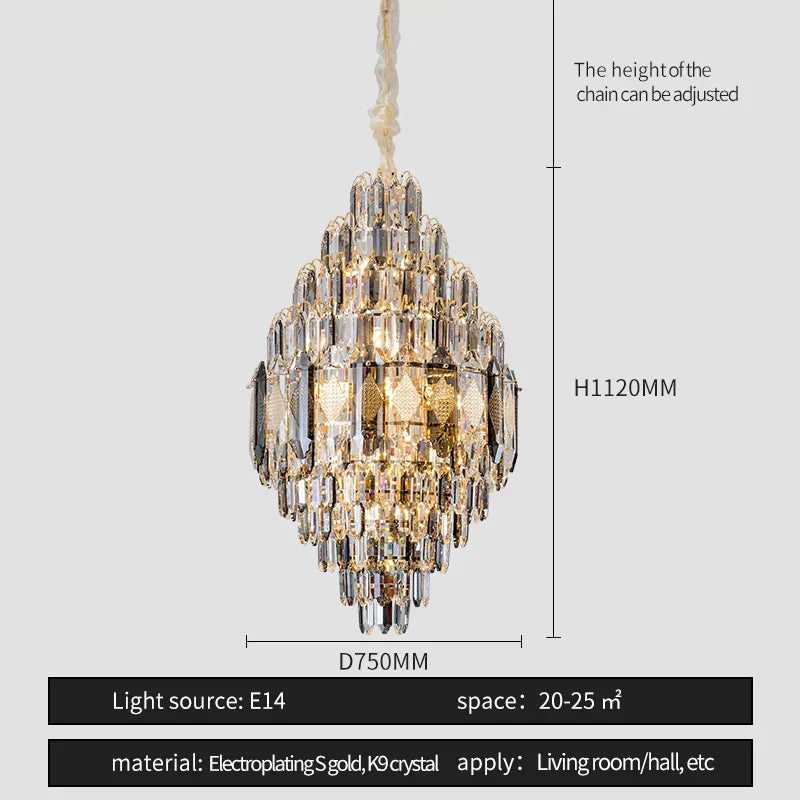 Lazzo Contemporary Chandelier - view 10