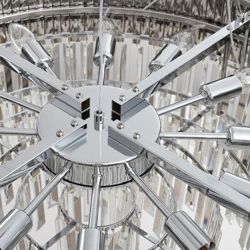 Gio Crystal Contemporary Chandelier - view 4