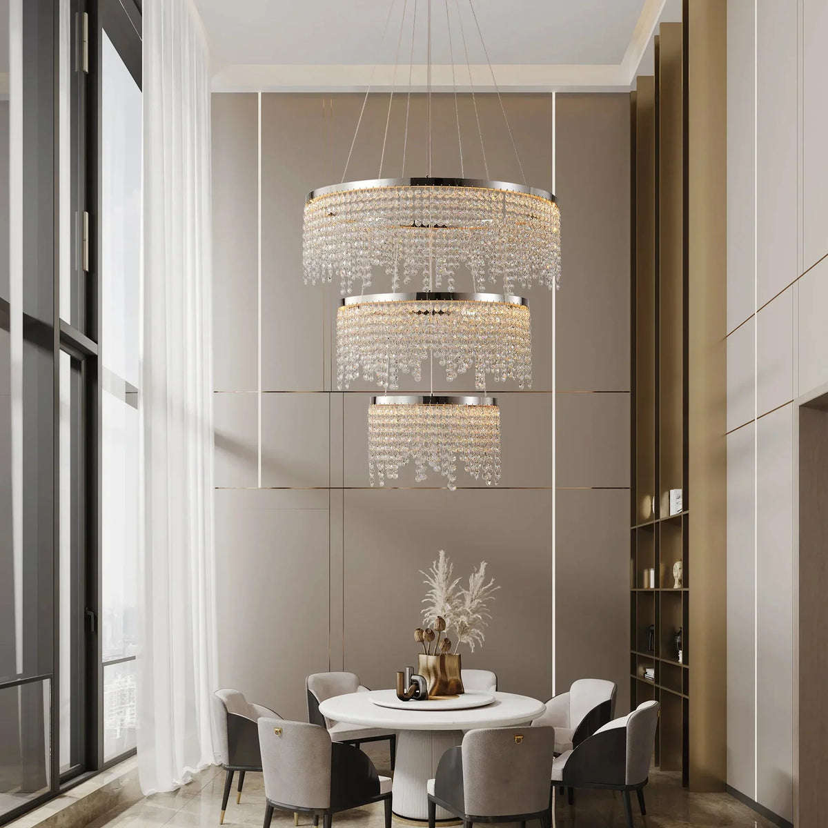 Alleri Crystal Foyer Chandelier