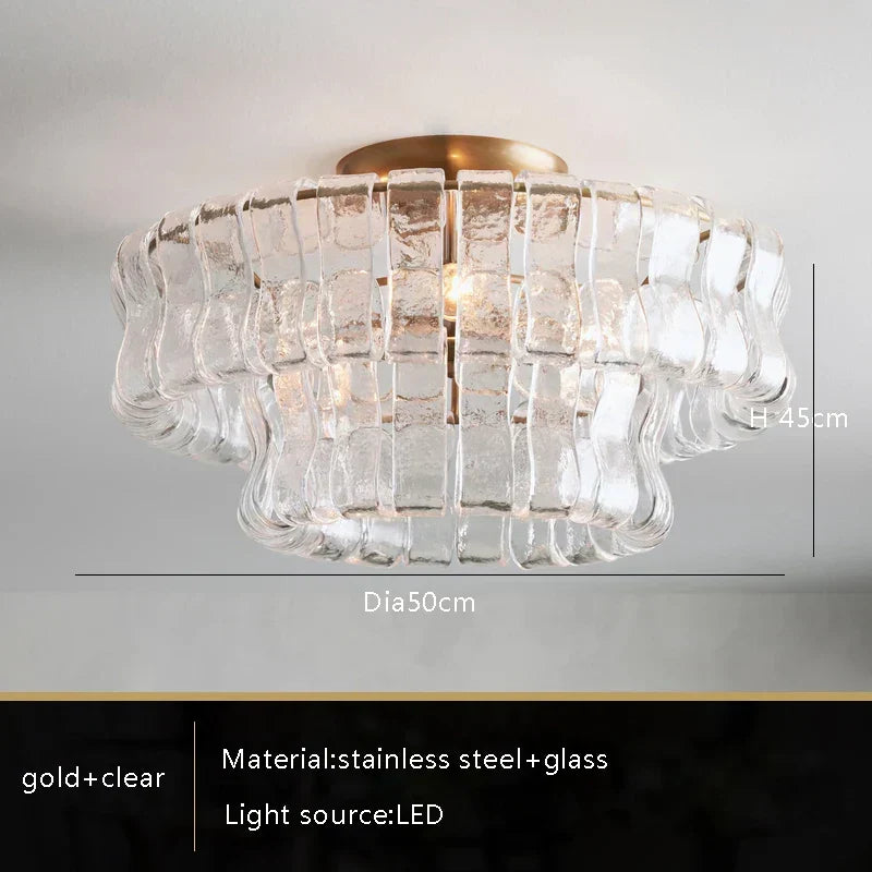 Riviera Flush Mount Chandelier - view 7