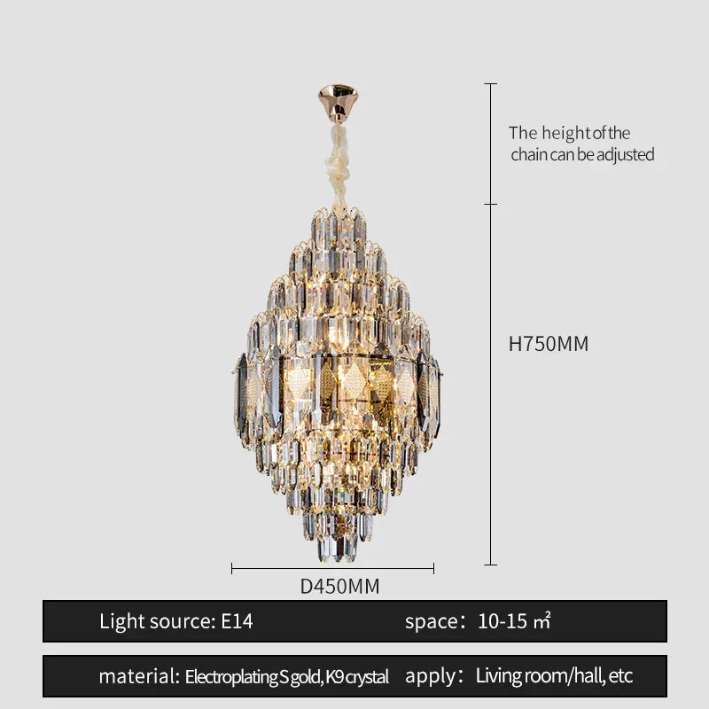 Lazzo Contemporary Chandelier - view 8