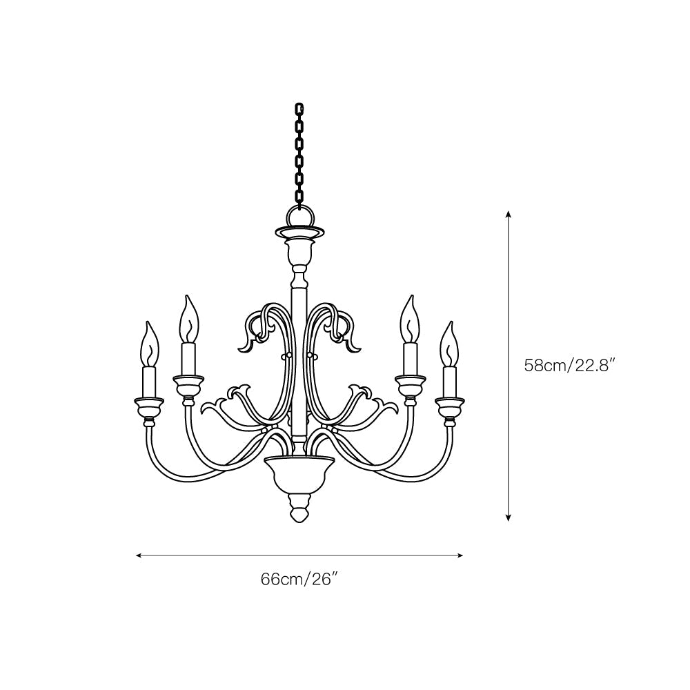 Sabine Chandelier - view 3