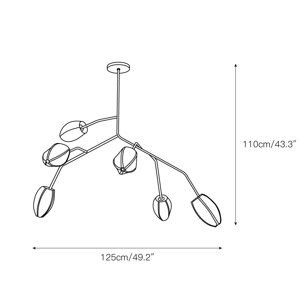 Sacura Chandelier - view 3