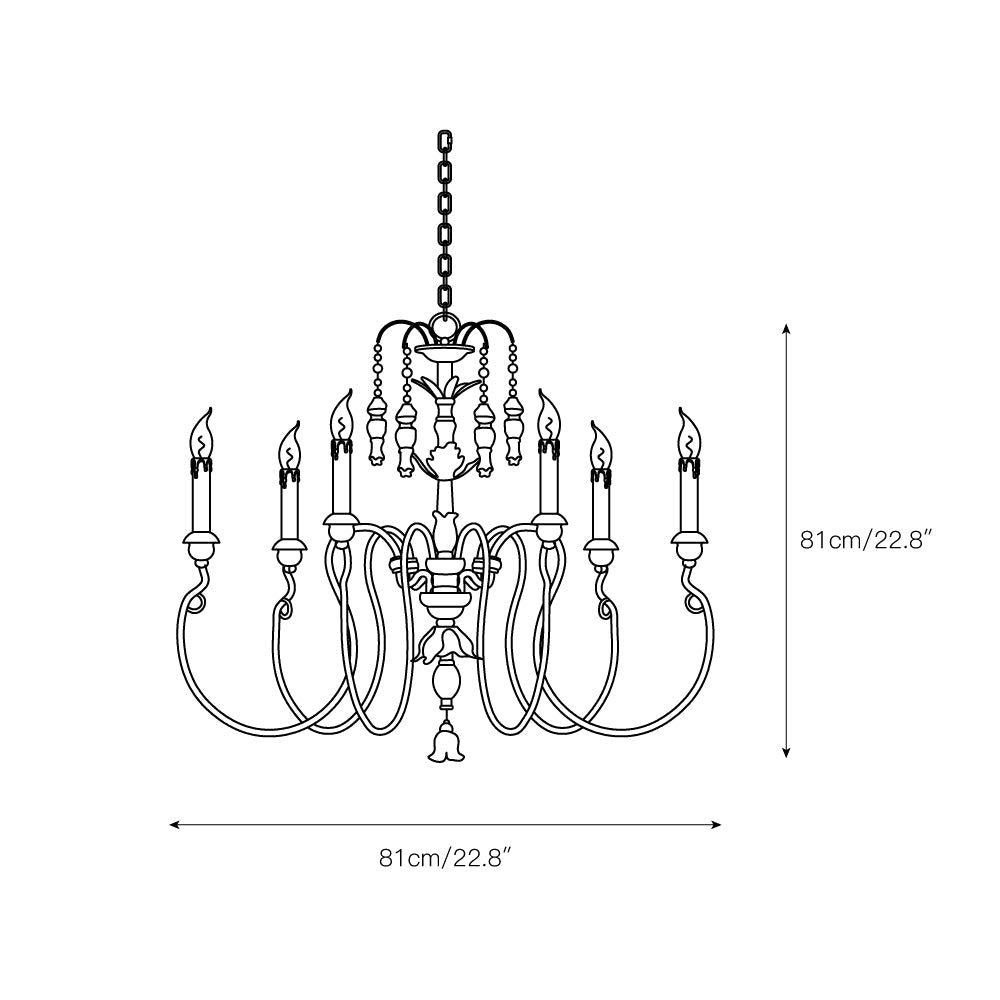 Salento Chandelier - view 3