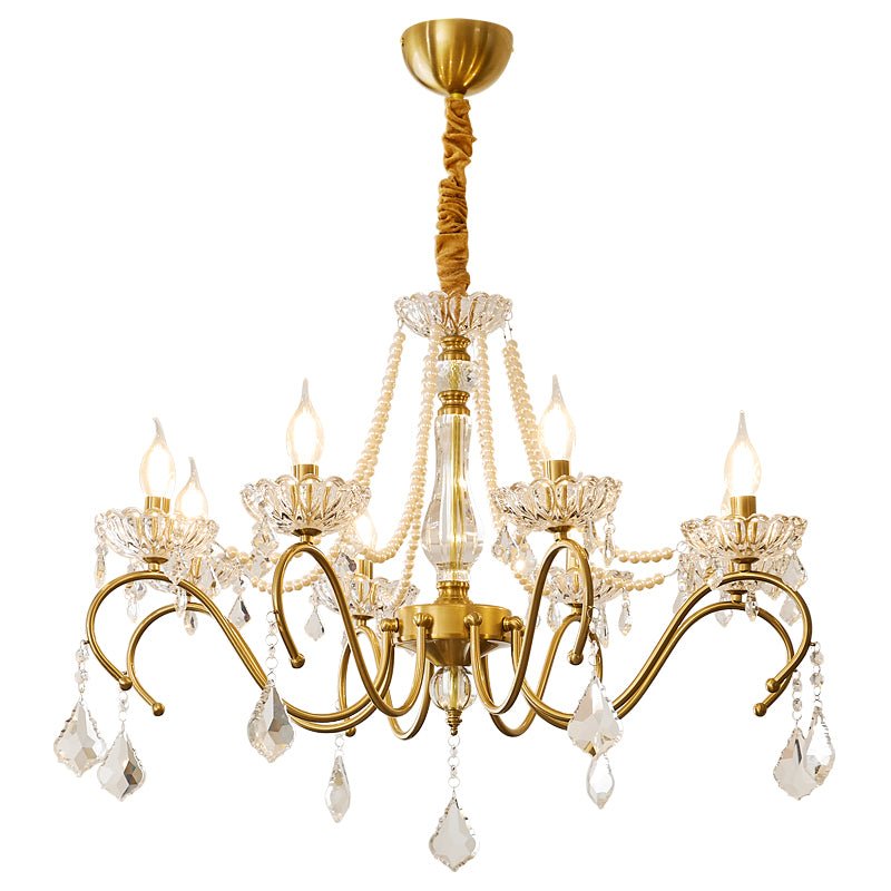 Sapphire Crystal Chandelier