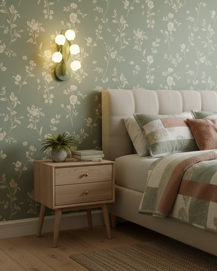 Sara Orchid Wall Lamp